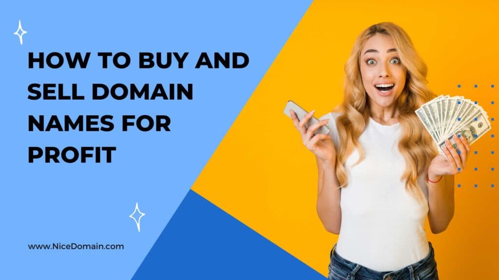 sell domain names for profit